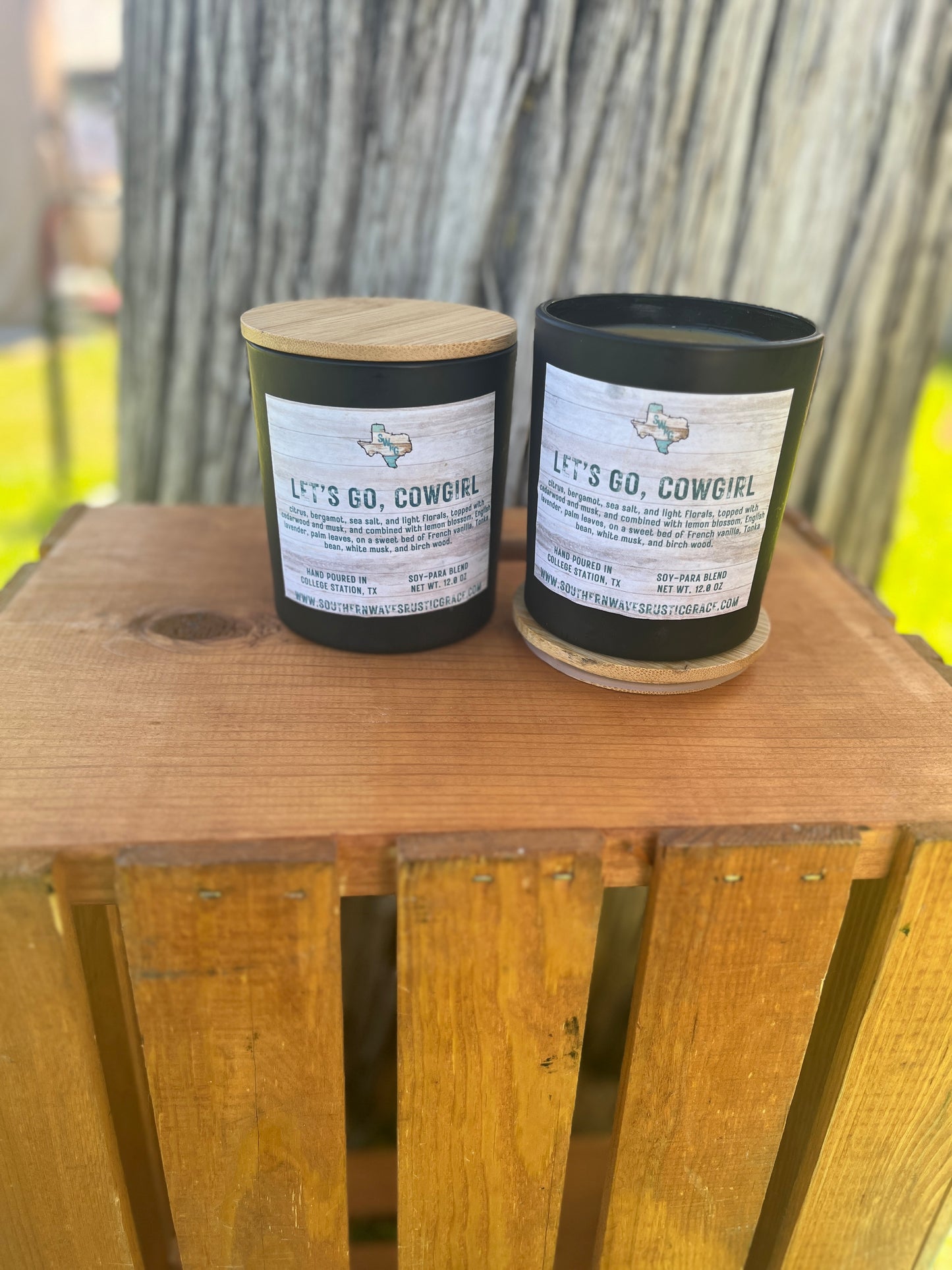 Let's Go Cowgirl Candle